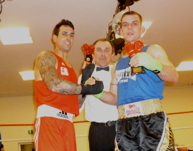 Boxing picture parade from Letterston